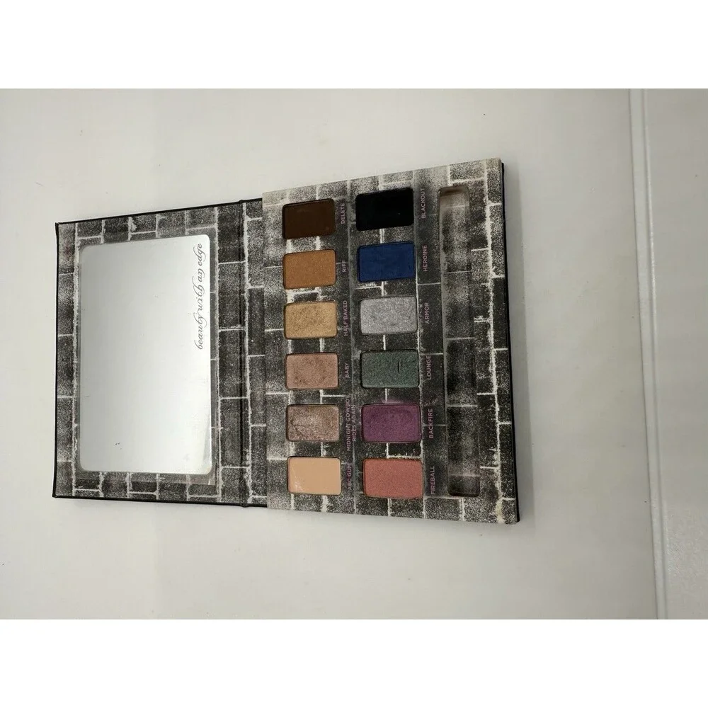 Urban‎ Decay Eyeshadow Palette Nocturnal Shadow Box & 7 Brushes Blue Read Descrp
